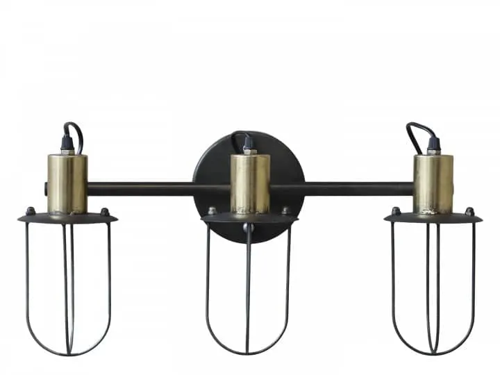Chic Antique 3 spot Lampe