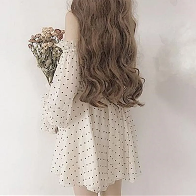 “CHIC POLKA DOT” DRESS W042602