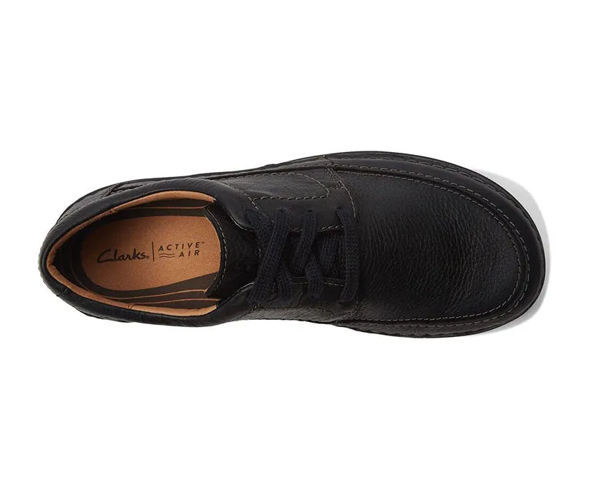 Clarks Men's Nature 5 Lo Black Leather