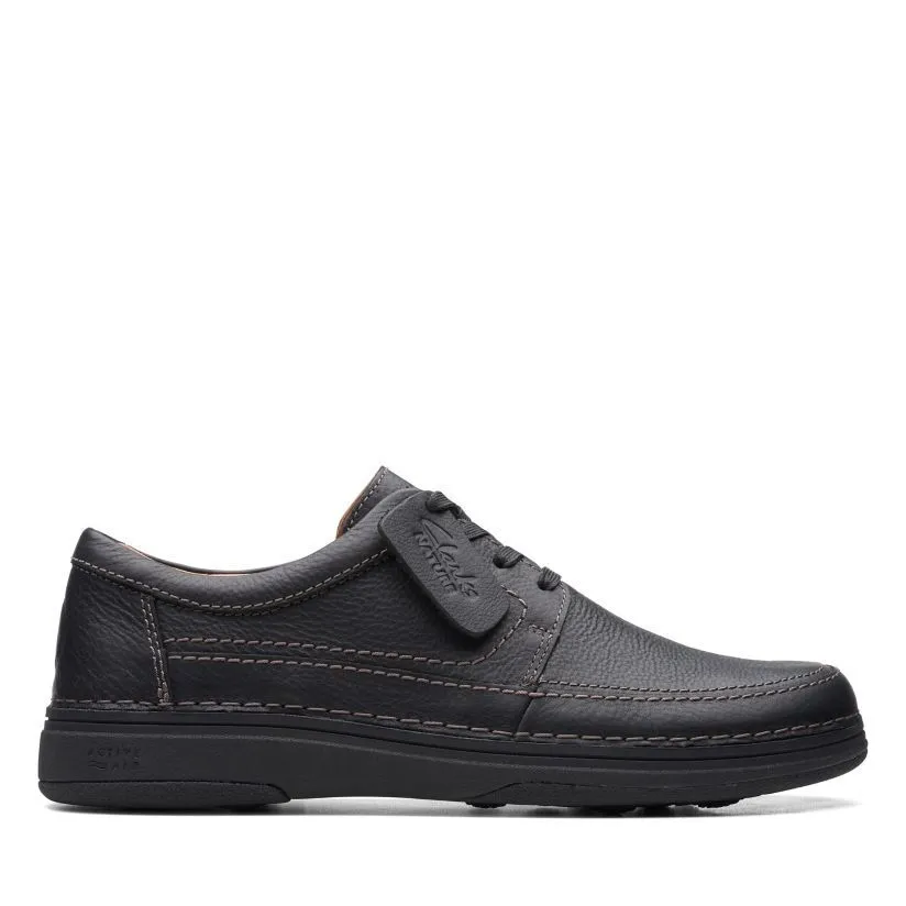 Clarks Men's Nature 5 Lo Black Leather