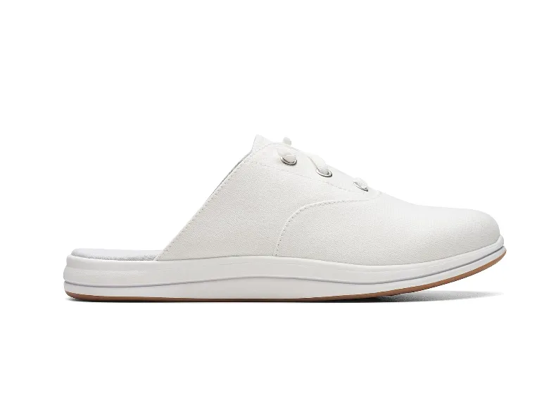 Clarks Women's Breeze Clara White Clog 26177198