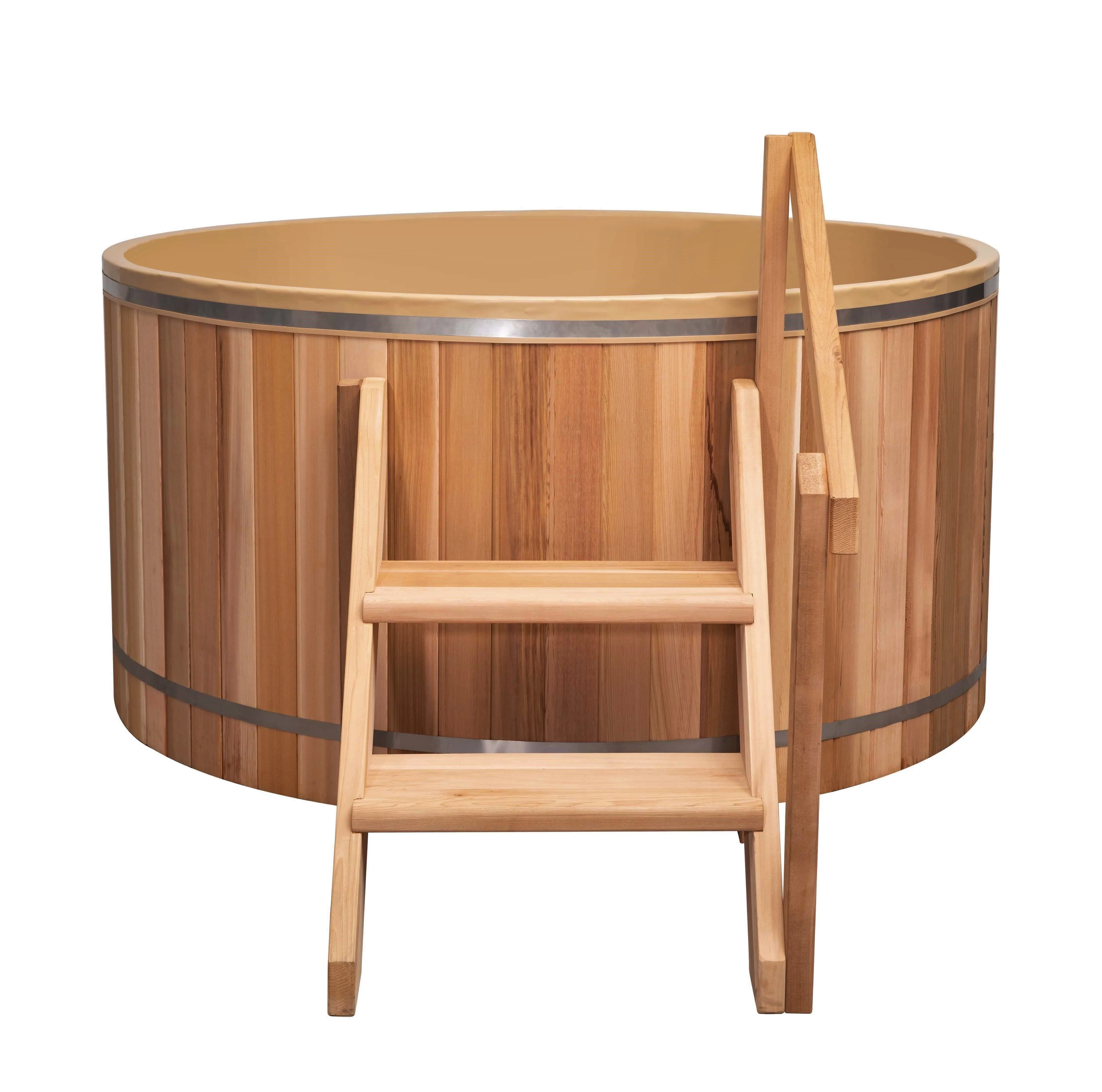 Classic Cedar Hot Tub - Electric  Heater  7'W X 4'H (8 Person Deep)