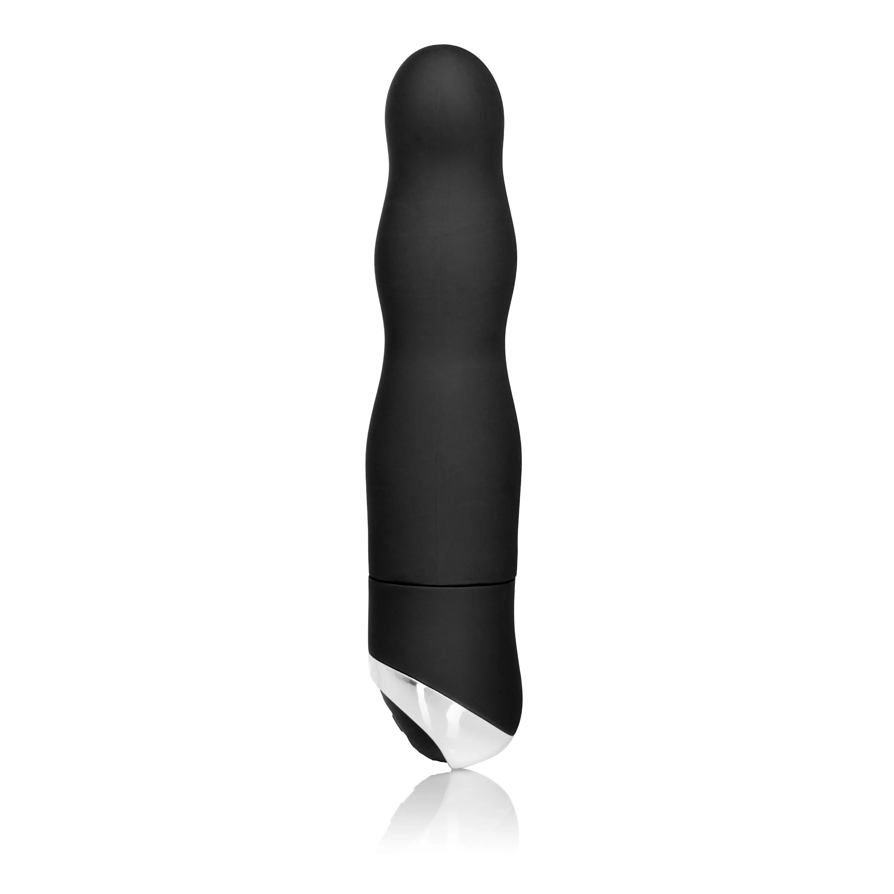 Classic Chic Curve Black - 8 Function Vibrating Massager for Intense Pleasure