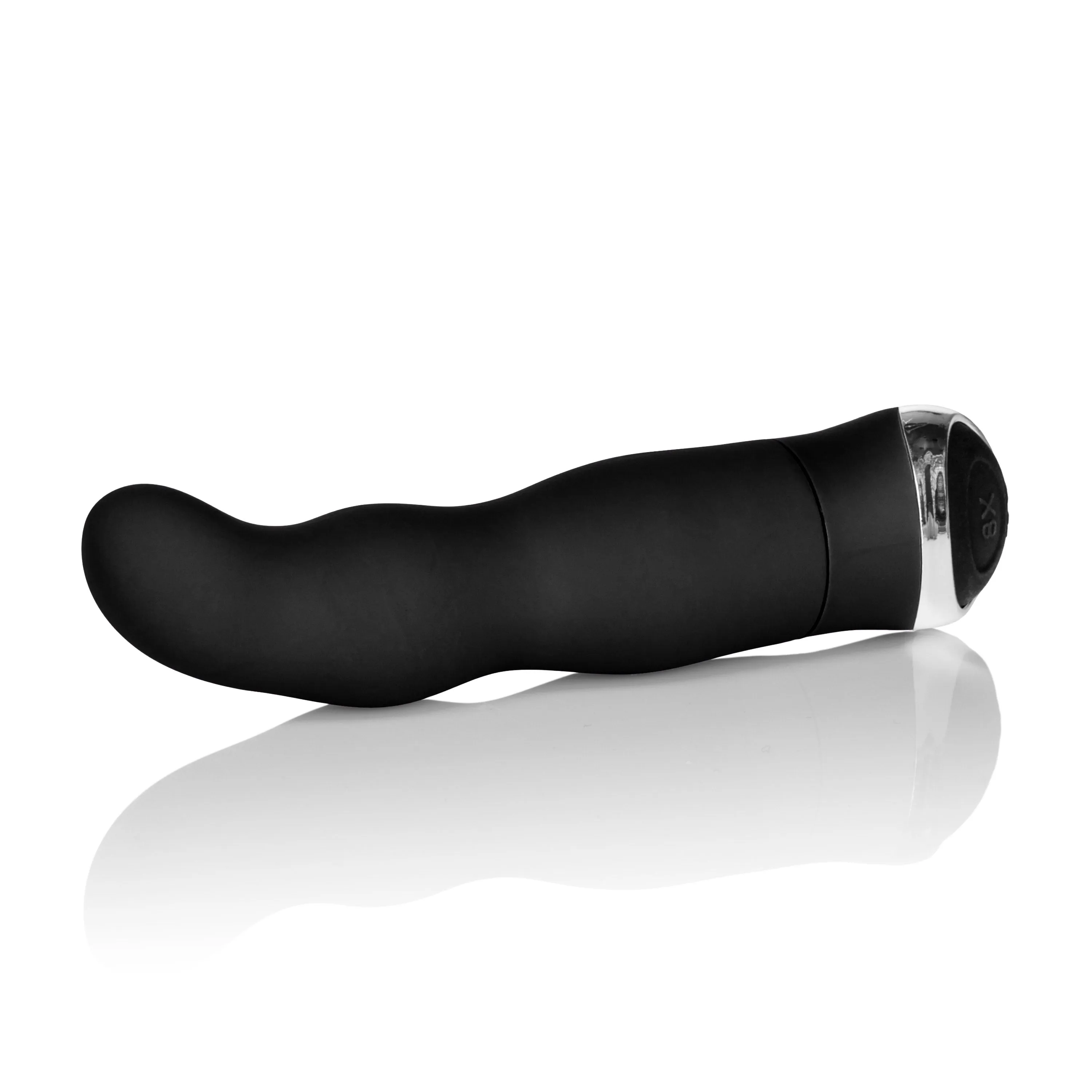 Classic Chic Curve Black - 8 Function Vibrating Massager for Intense Pleasure