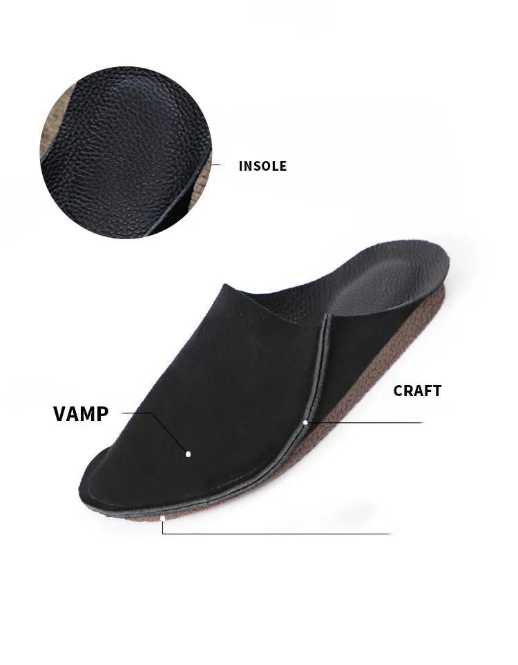 Comfortable Light Weight Suede Mules