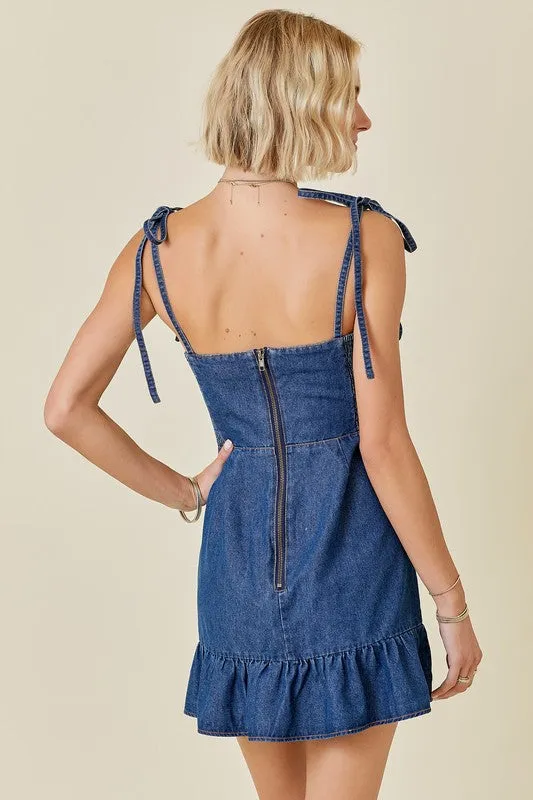 Denim Mini Dress
