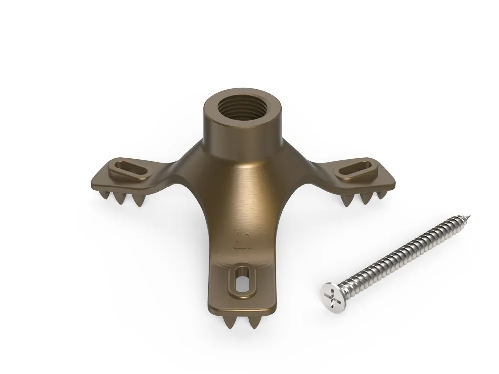 Dimmable Brass LED Spot Light Kit by Nox Lighting