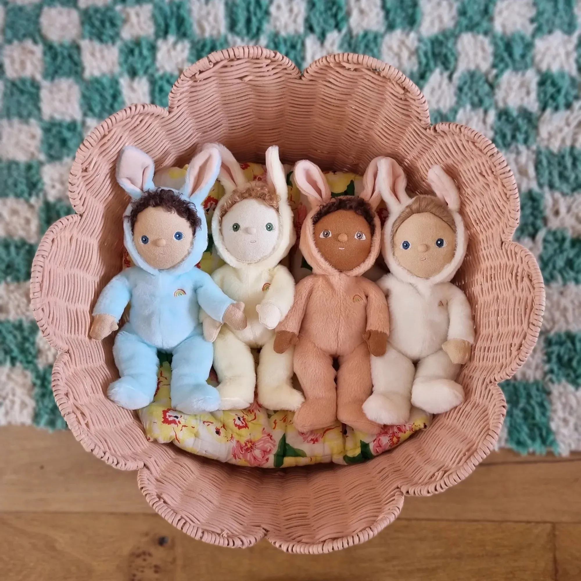 Dinky Dinkums Fluffle Family - Basil Bunny
