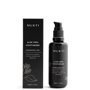 DISCONTINUED Mukti Organics Aloe Vera Moisturiser 50ml