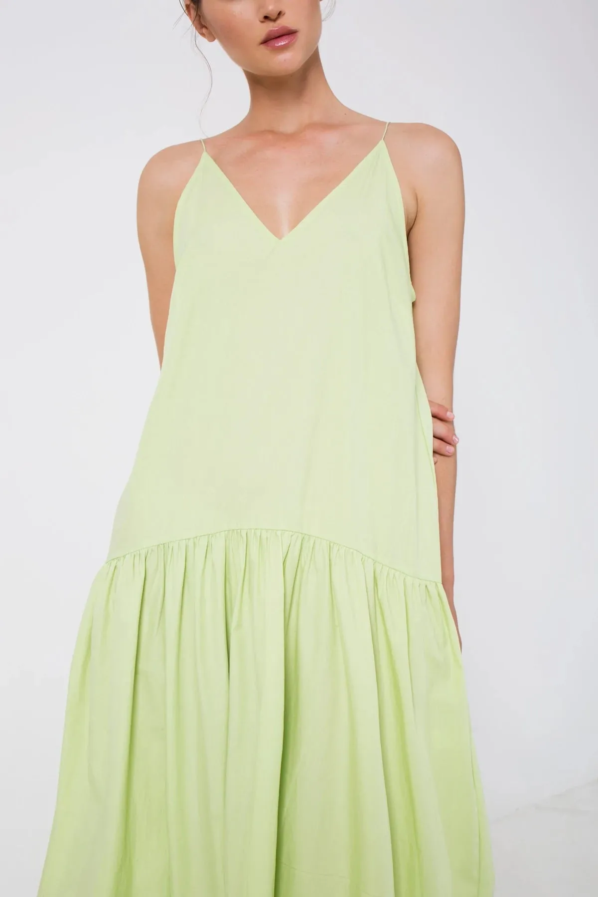 DROP WAIST MAXI