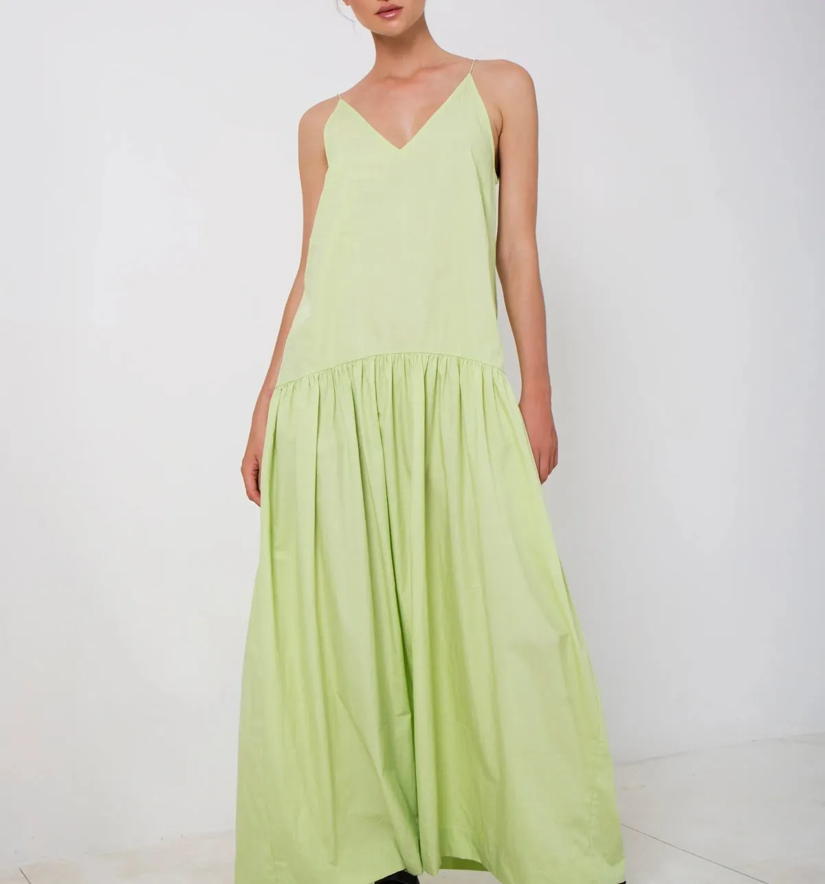 DROP WAIST MAXI