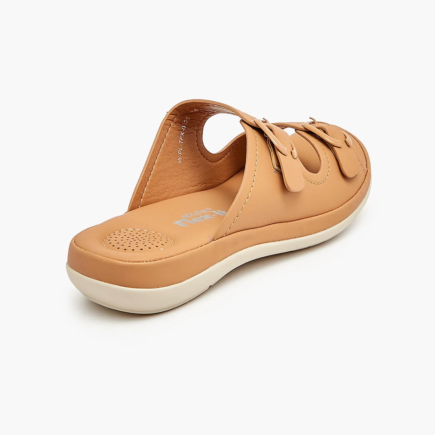 Dual Strapped Slippers