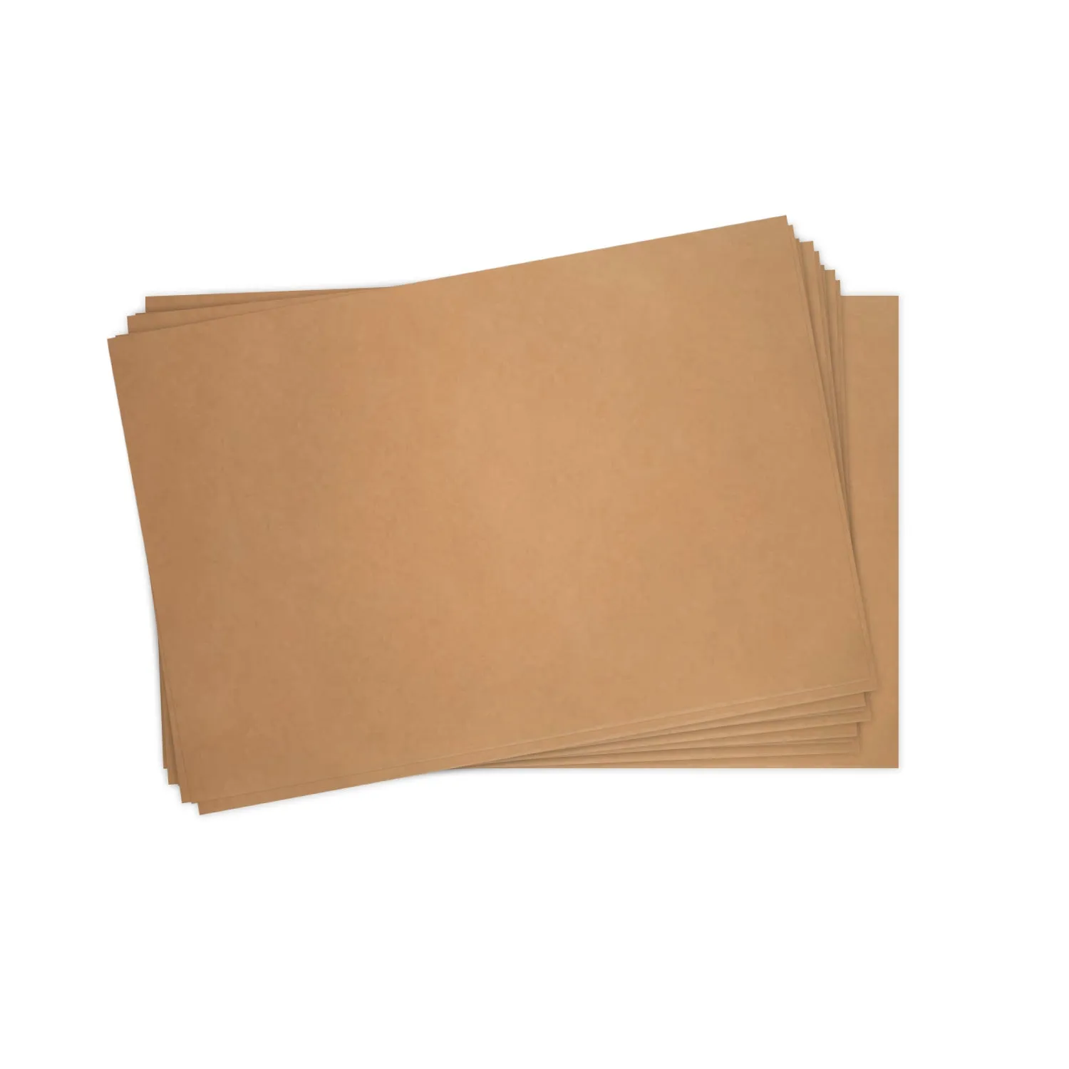 Dulytek® 50-Sheet Unbleached Parchment Paper, Pre-Cut 10" x 7", Extra Durable
