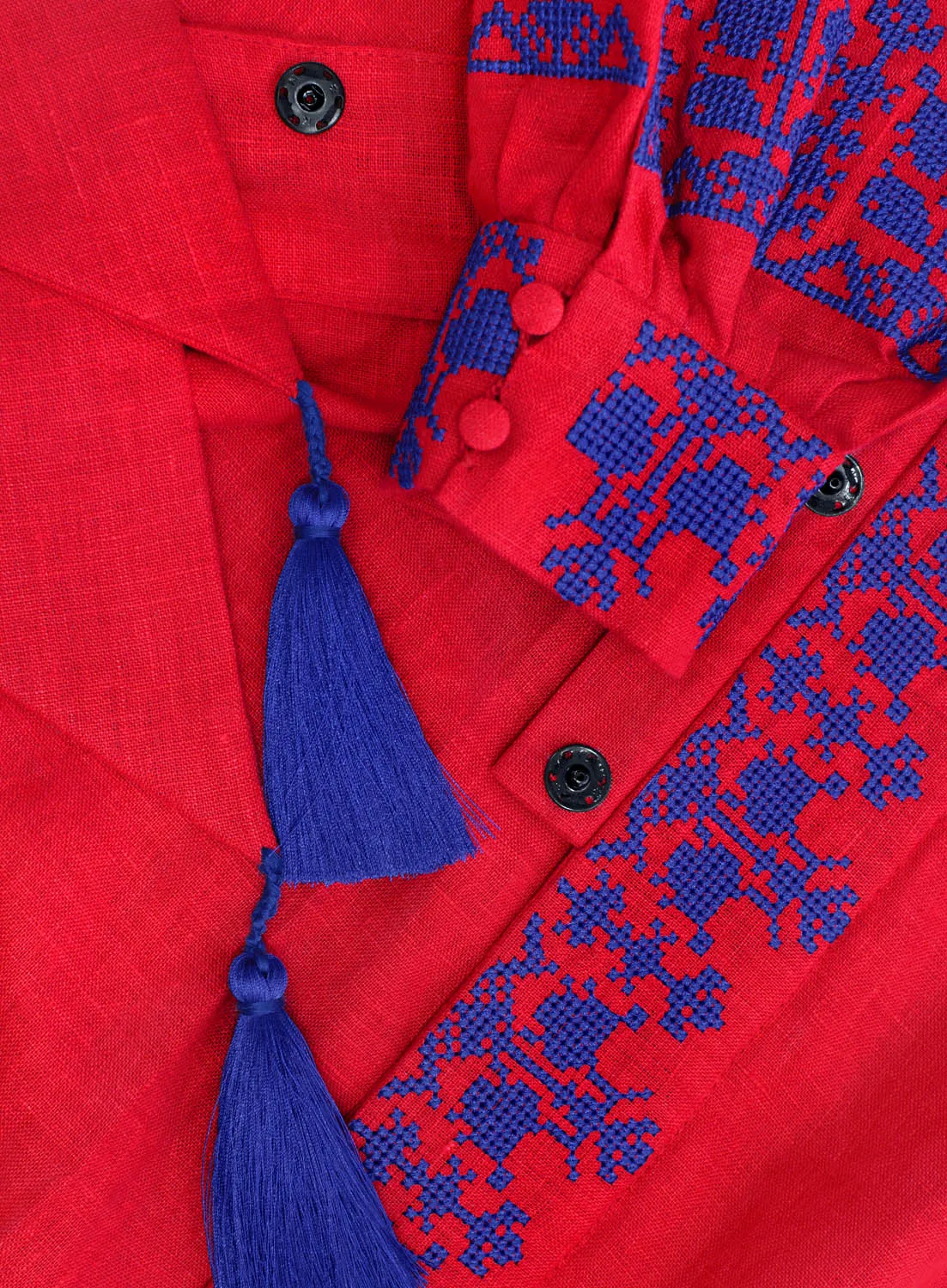 Embroidered Kaftan in Boho-chic style
