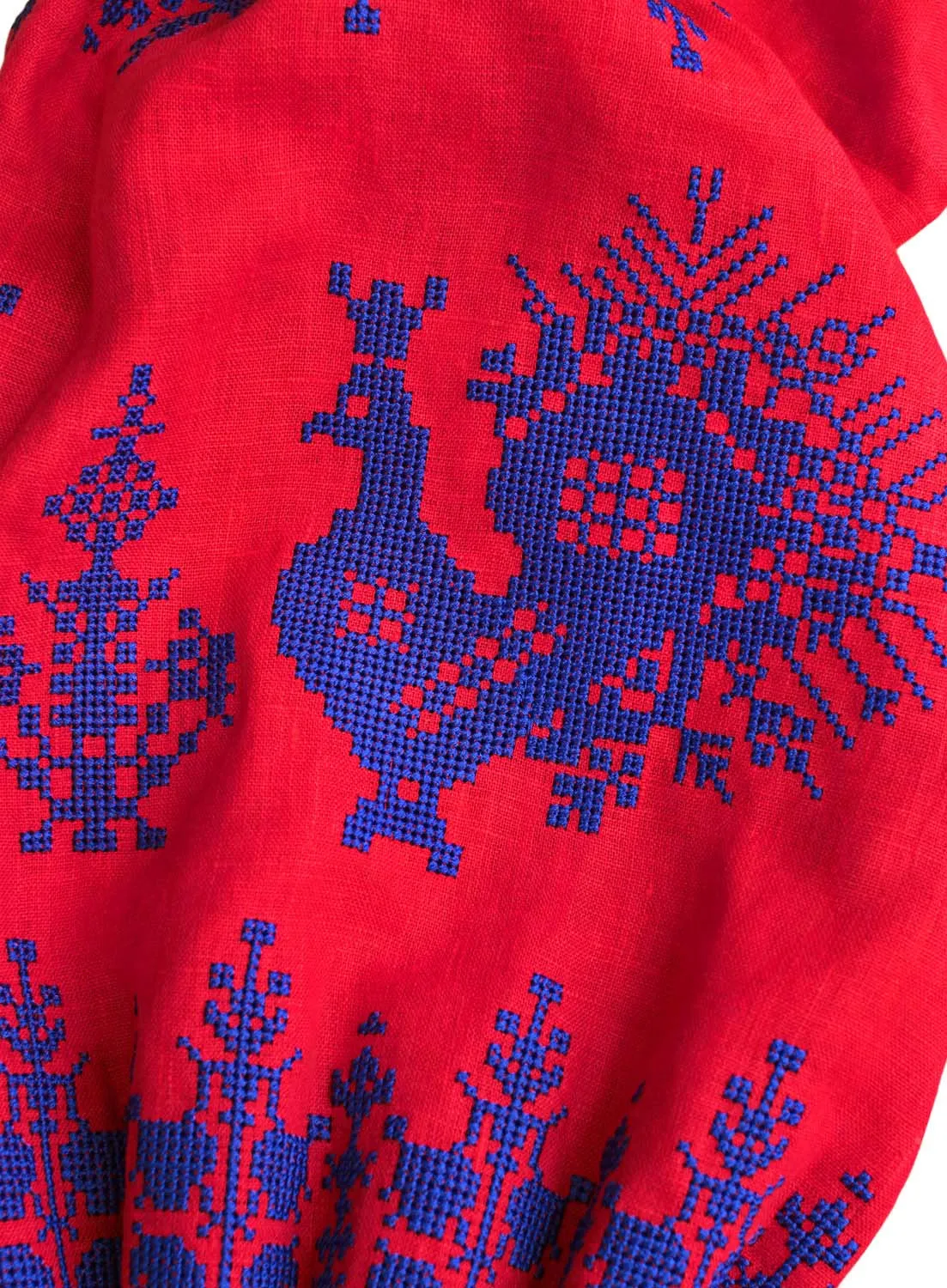Embroidered Kaftan in Boho-chic style