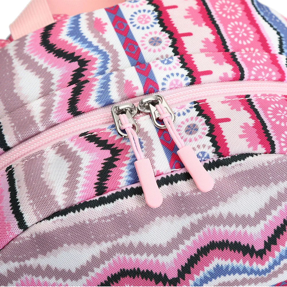 Ethnic Style Oxford Bookbag Durable Backpack for Girls Top Level