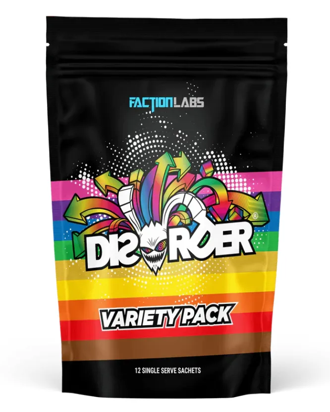 Faction Labs Disorder High Stim Pre-Workout | 50 Serves