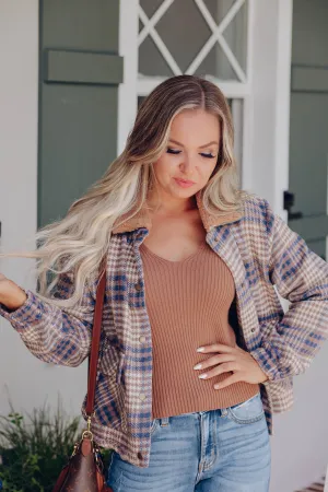 Fall Whispers Jacket - Plaid
