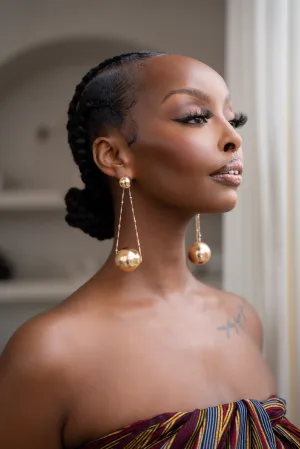 FARA Gold earrings