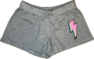 FIREHOUSE- Lightning Shorts (Heather Grey)