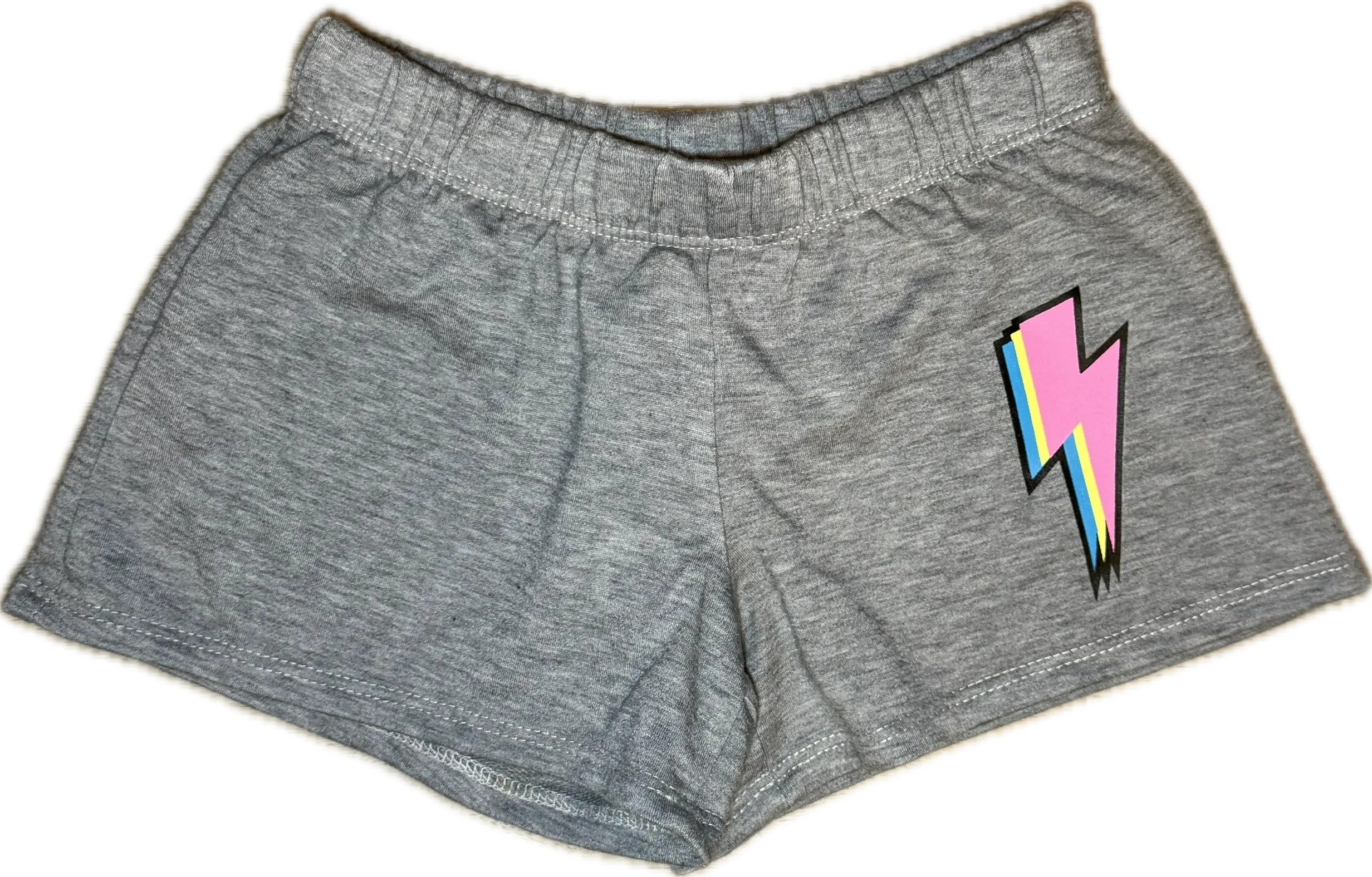 FIREHOUSE- Lightning Shorts (Heather Grey)