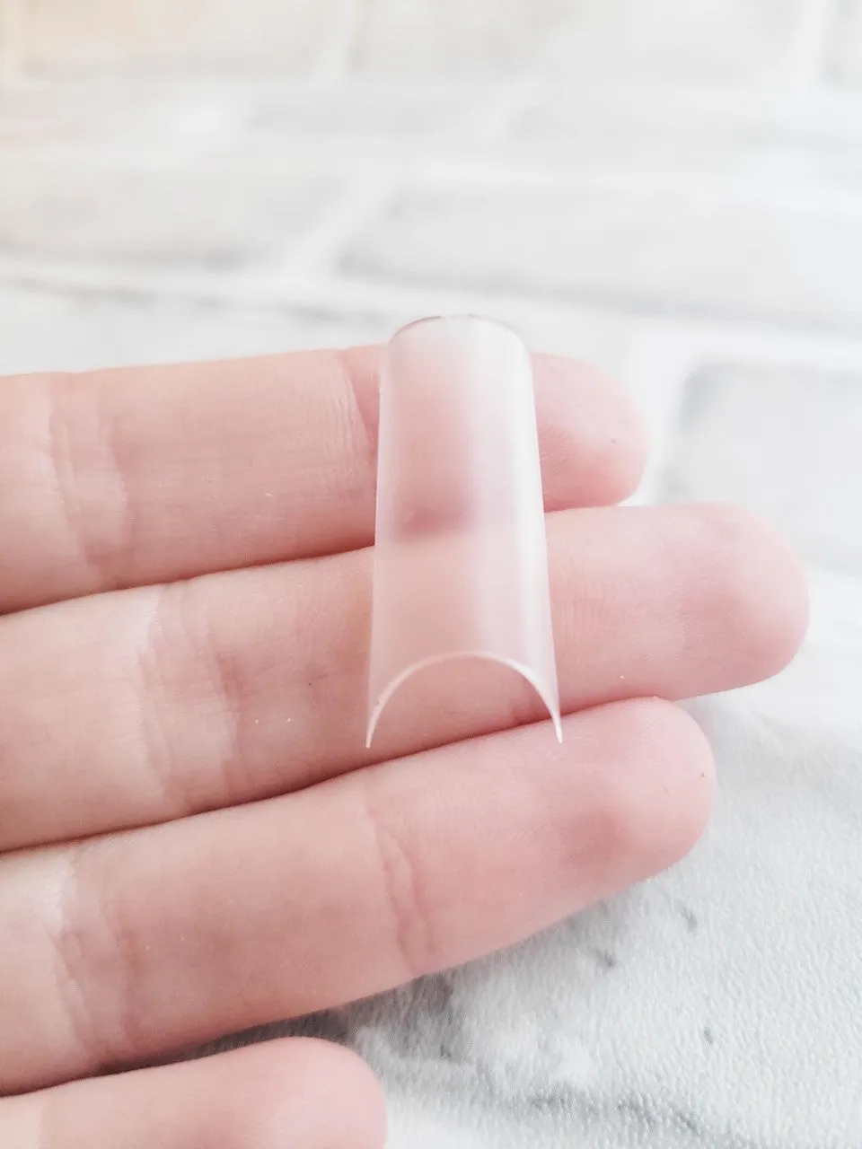 Flex Gel C-Curve Nail Tips - Ensemble de 12 tailles
