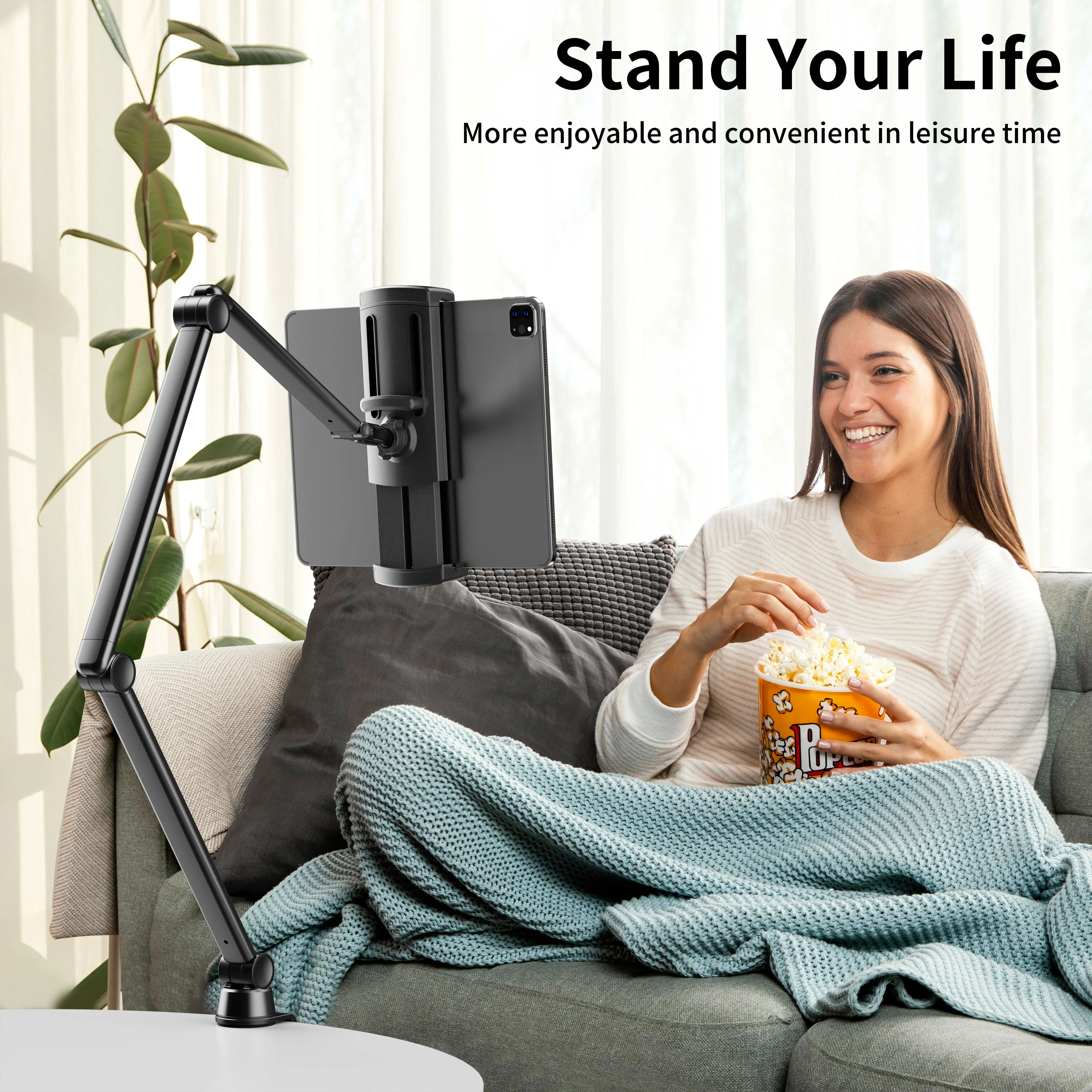 Flexible Arm Clip Tablet Phone Mount