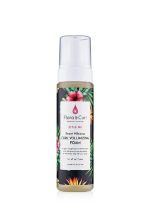 Flora & Curls STYLE ME Sweet Hibiscus Curl Volumizing Foam