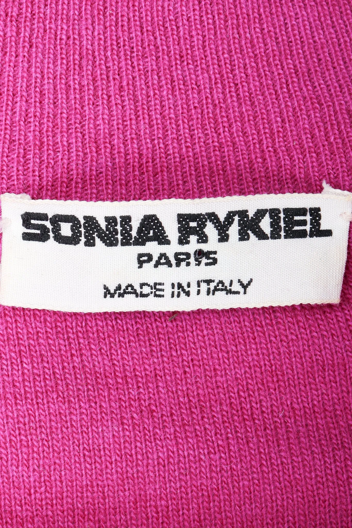 Fuchsia Knit Popover Sweater