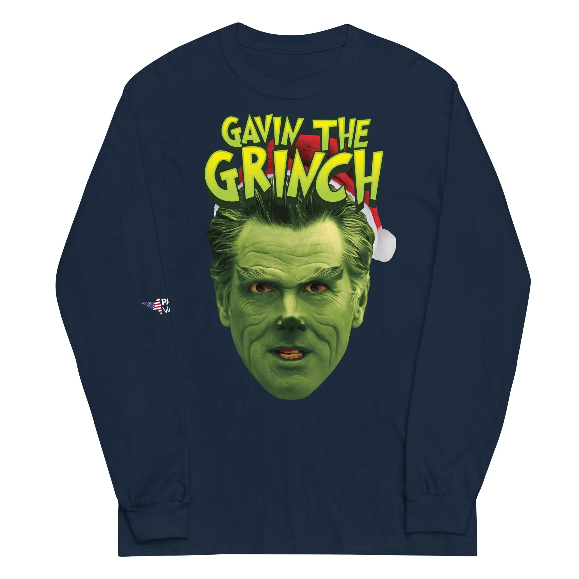 Gavin The Grinch Long Sleeve Shirt