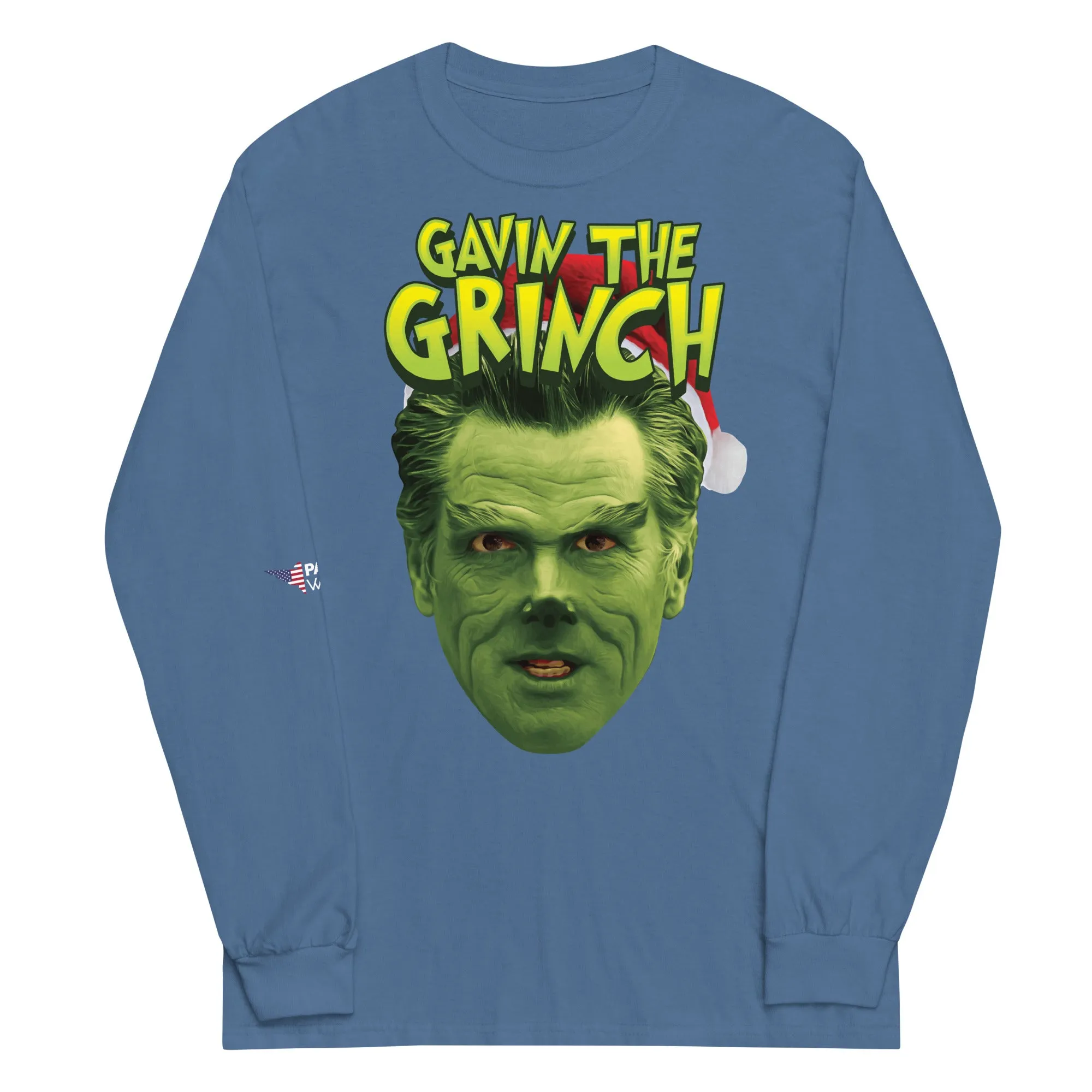 Gavin The Grinch Long Sleeve Shirt