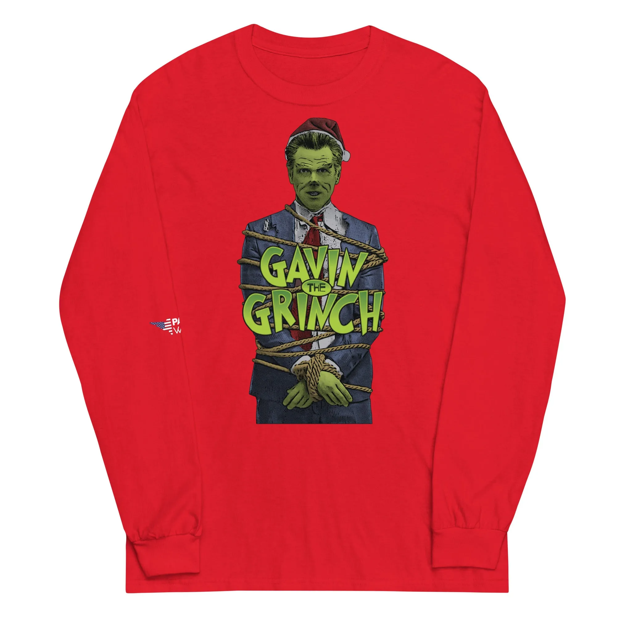 Gavin The Grinch Tied Up Long Sleeve Shirt