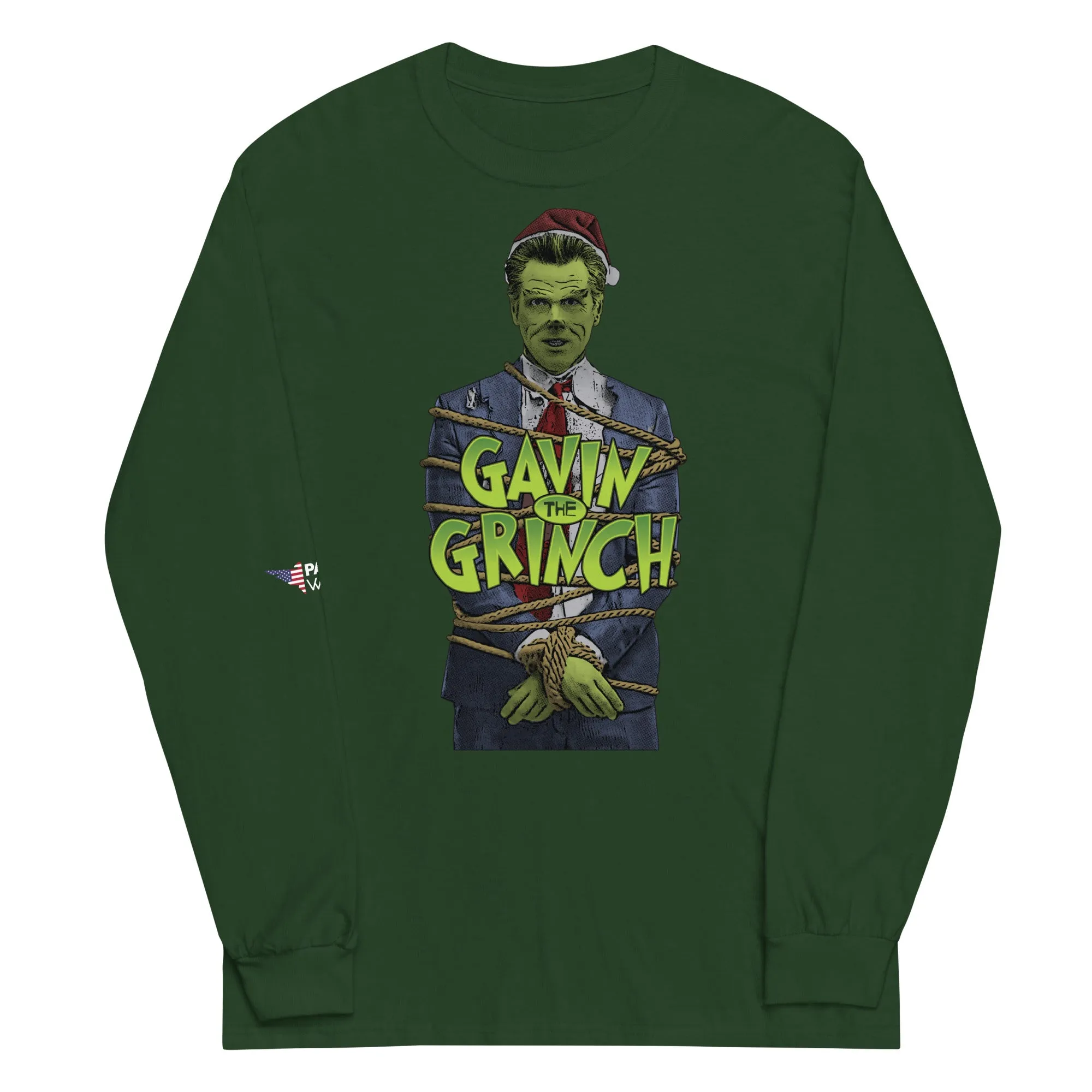 Gavin The Grinch Tied Up Long Sleeve Shirt