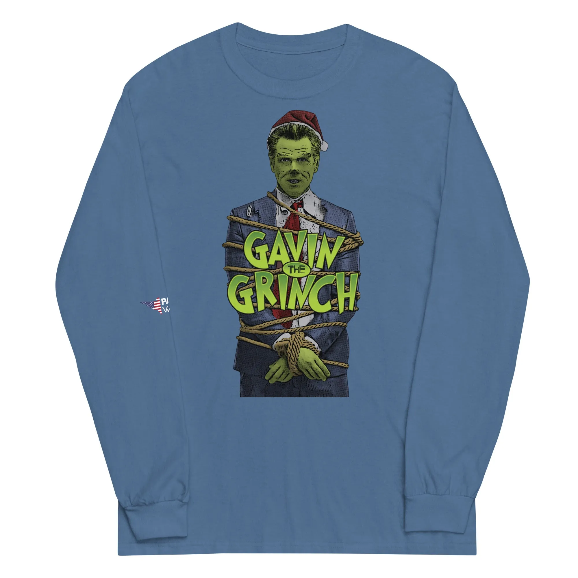Gavin The Grinch Tied Up Long Sleeve Shirt