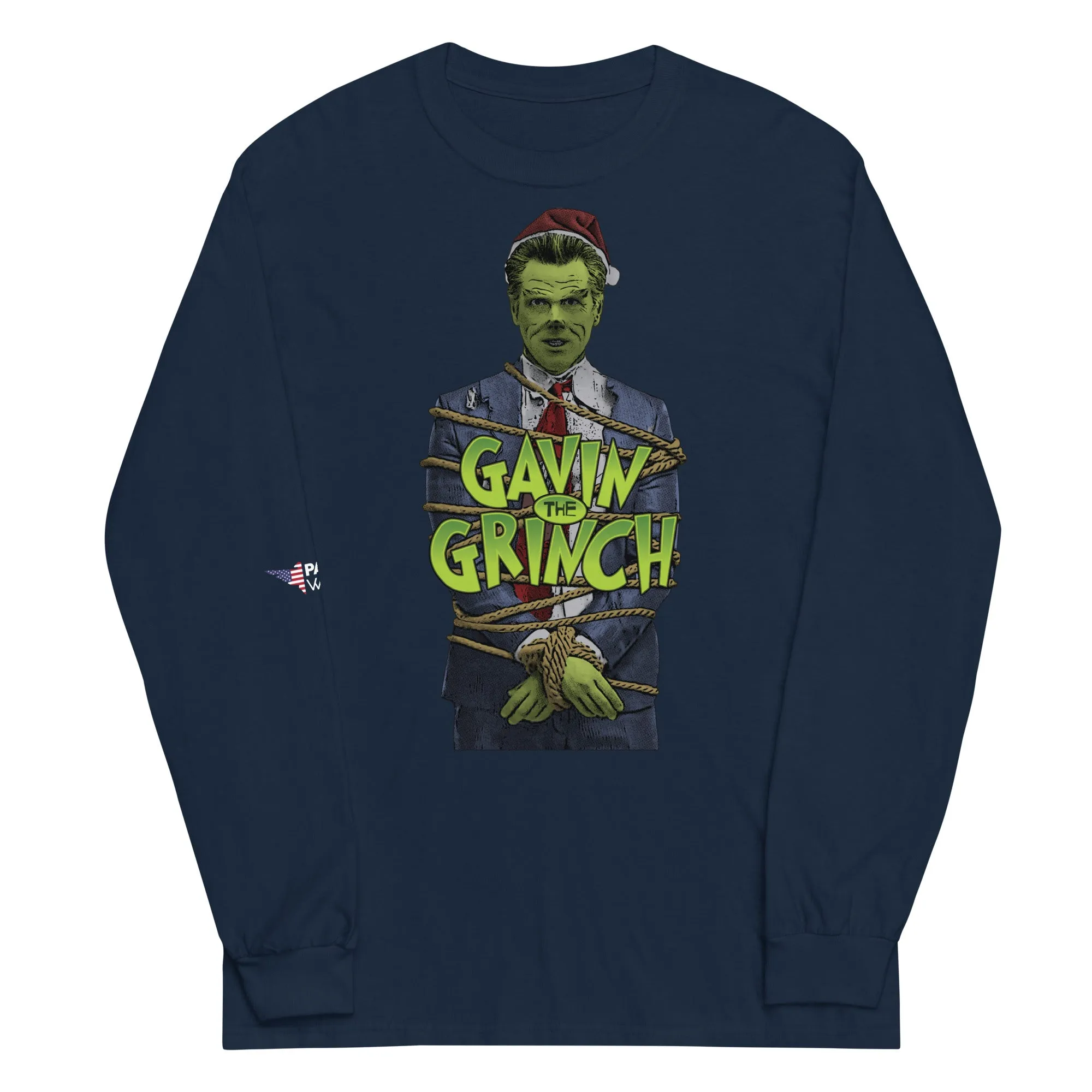 Gavin The Grinch Tied Up Long Sleeve Shirt