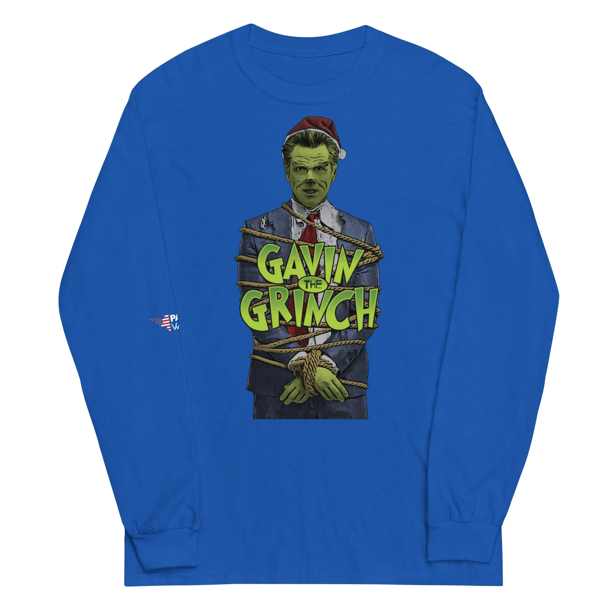 Gavin The Grinch Tied Up Long Sleeve Shirt