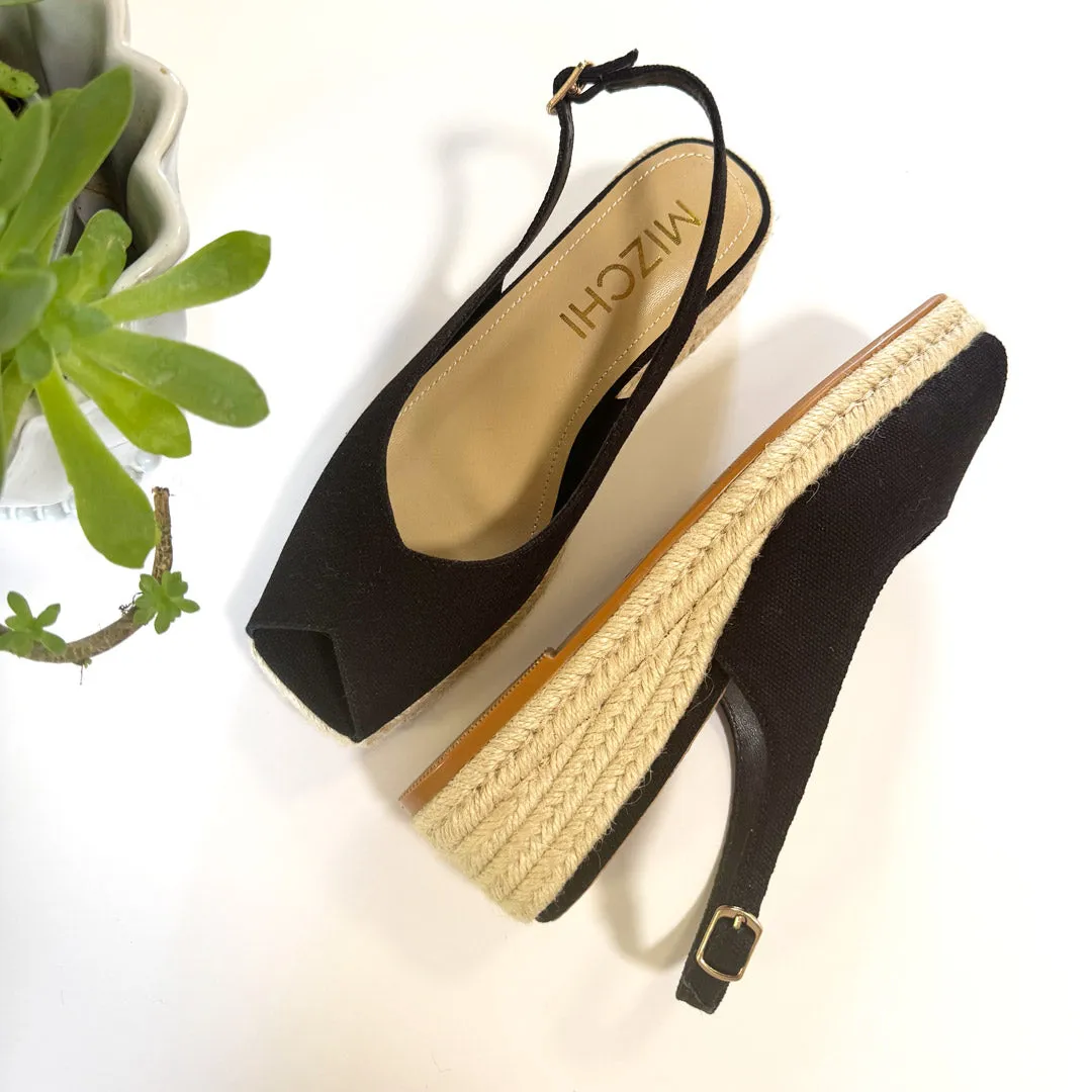 GIULIA - Beige Slingback Espadrilles- £89 £99 =£188 -Size 2UK-Elena