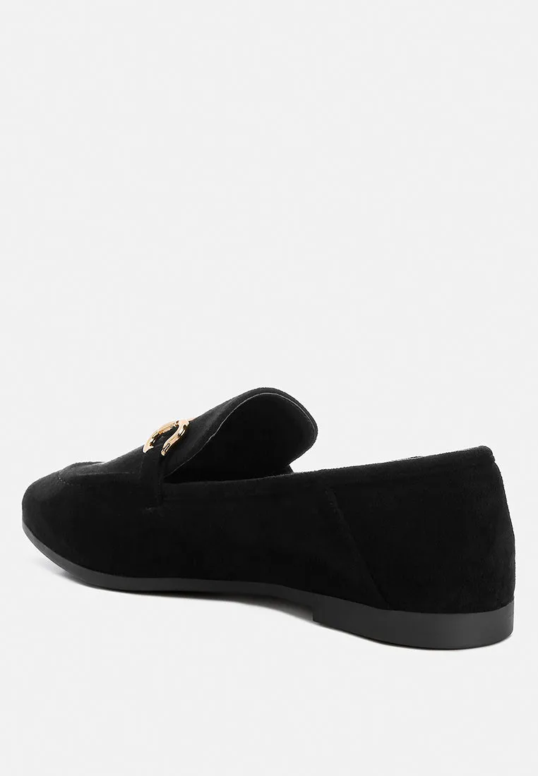 horsebit embellished loafers by RUW