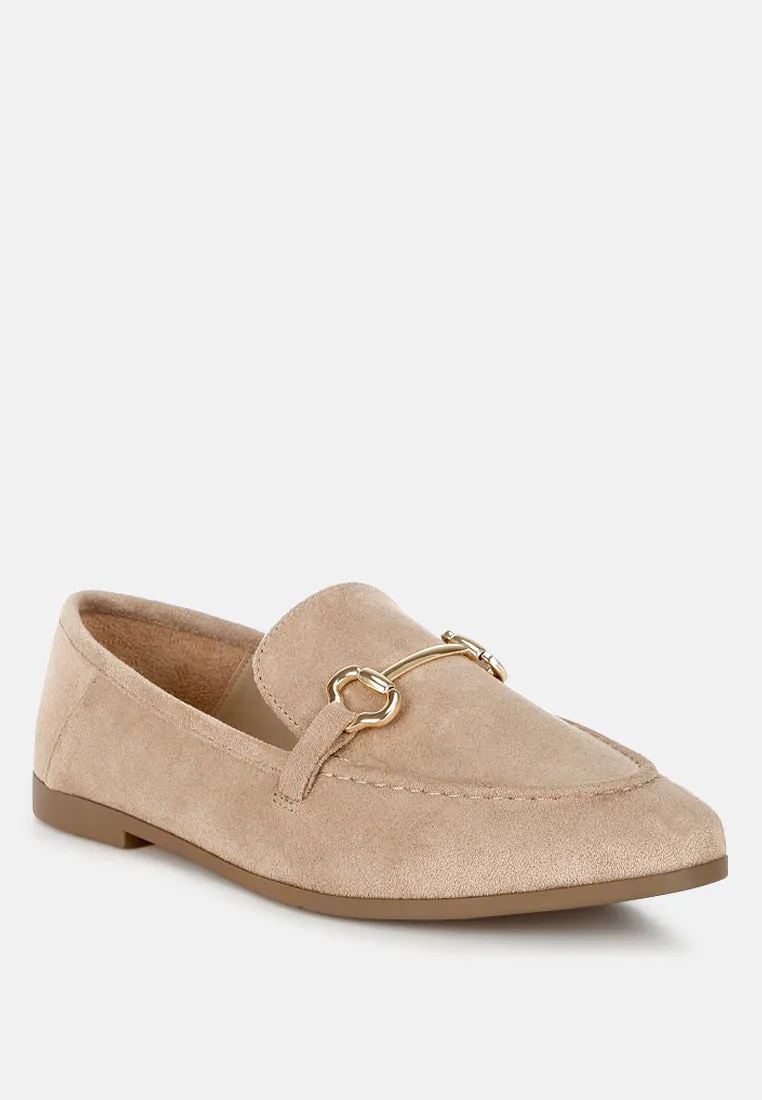 horsebit embellished loafers by RUW