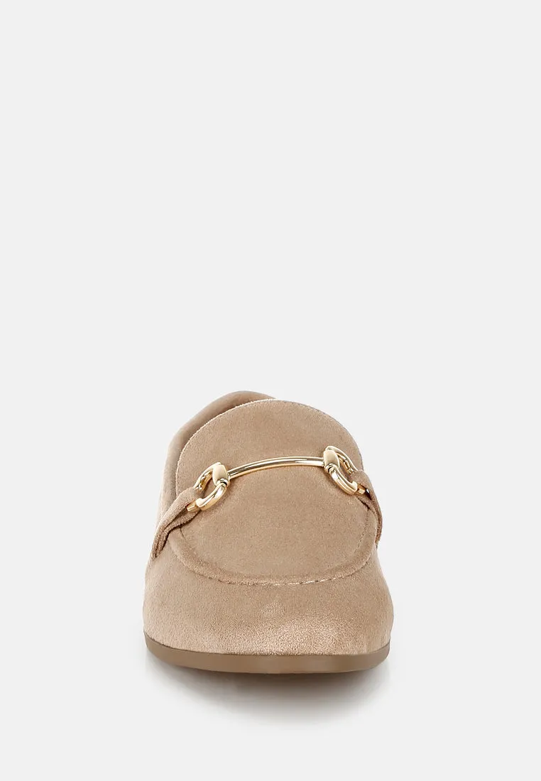 horsebit embellished loafers by RUW