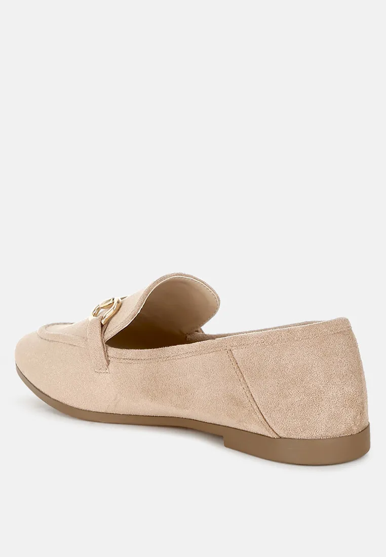 horsebit embellished loafers by RUW