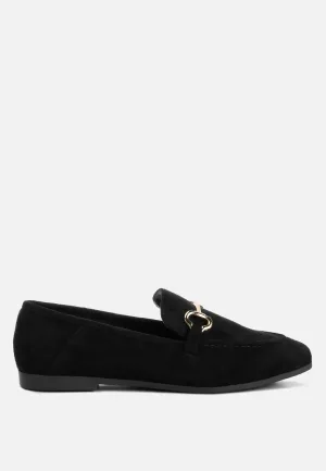 horsebit embellished loafers by RUW