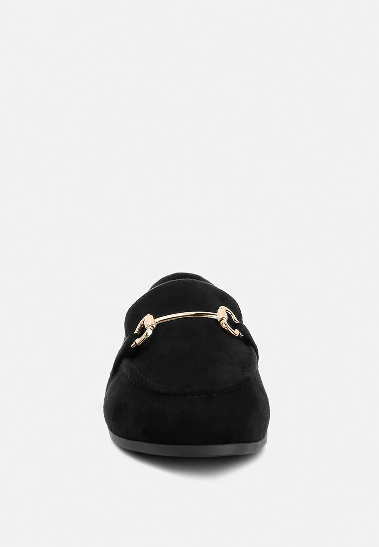 horsebit embellished loafers by RUW