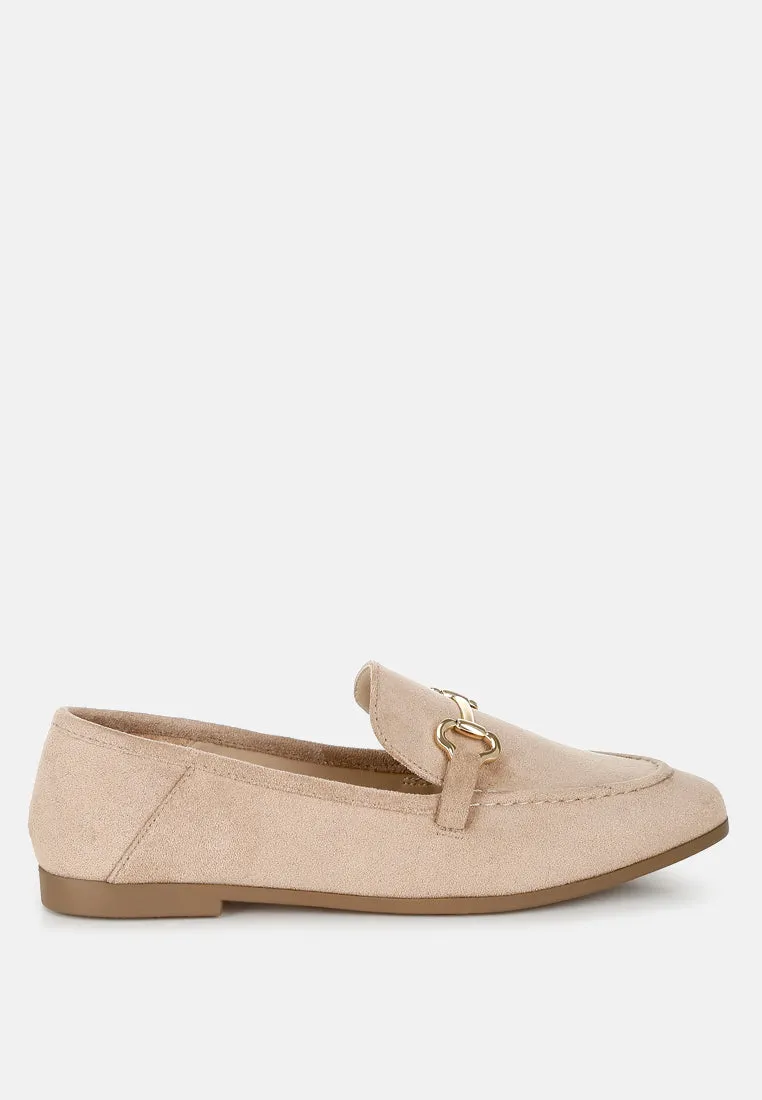 horsebit embellished loafers by RUW