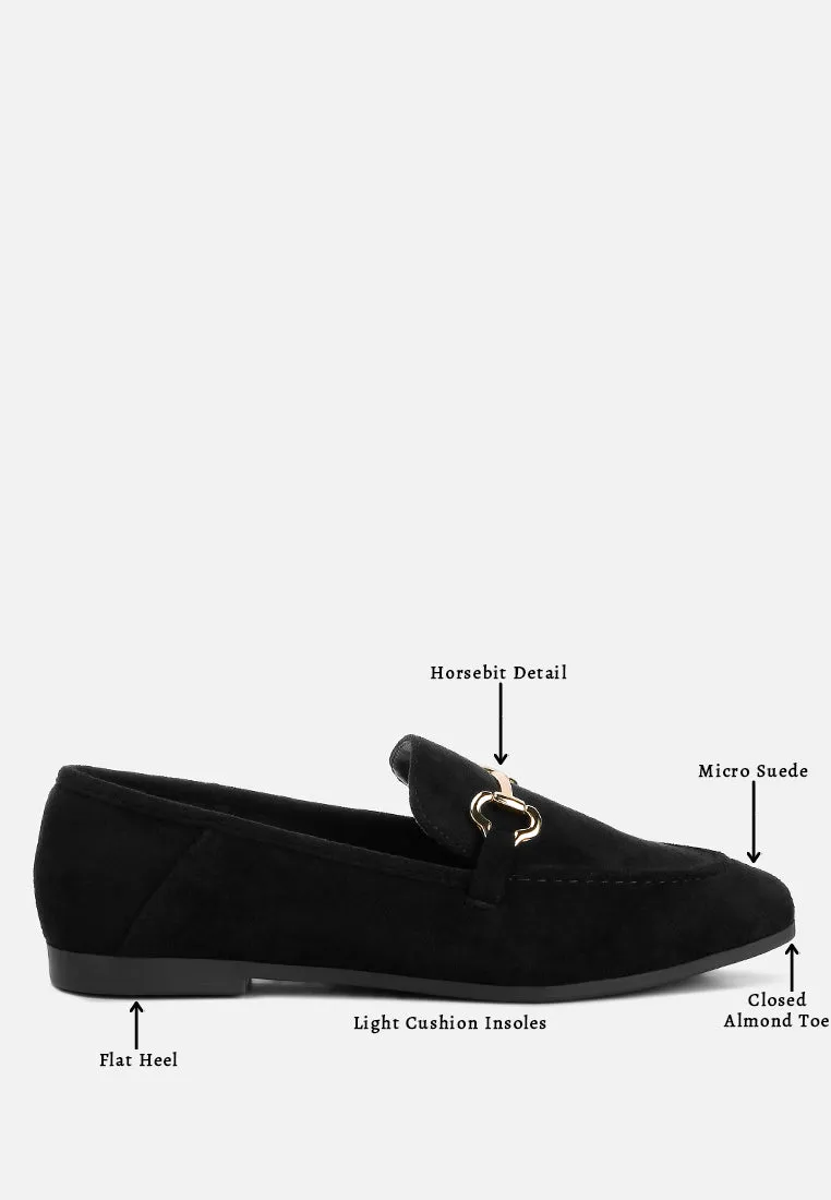 horsebit embellished loafers by RUW