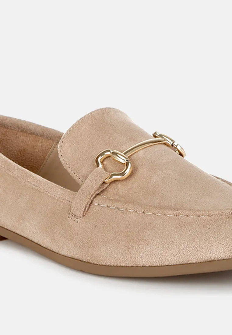 horsebit embellished loafers by RUW