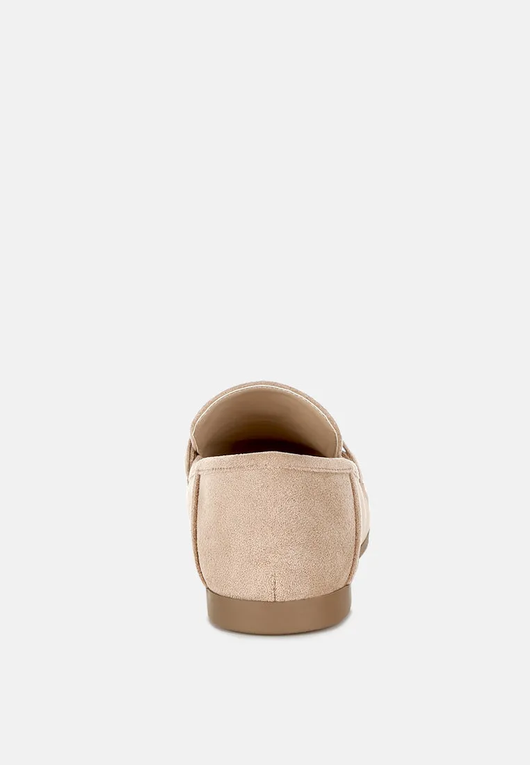 horsebit embellished loafers by RUW