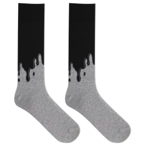 HOTSOX Men's Paint Drip Crew Sock
