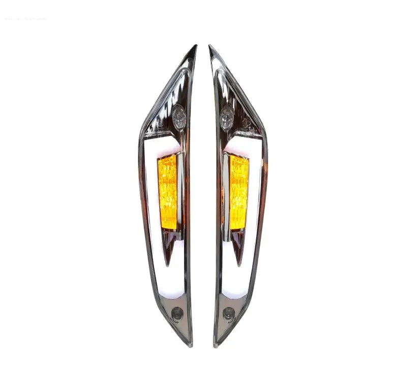 Indicator Kit POWER1 Tube EVO Front Clear Matrix | PIAGGIO ZIP II/ZIP SP 50cc