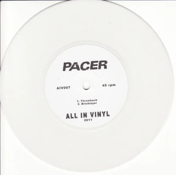 Iron Chic / Pacer ‎– split – Used 7"